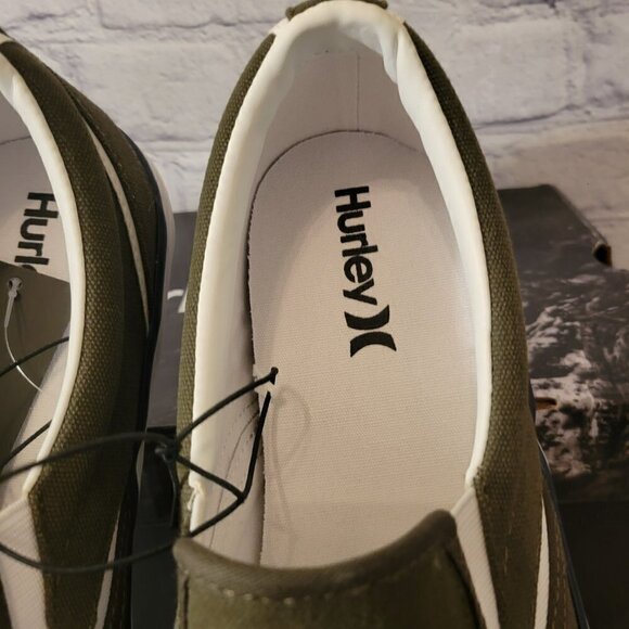 Hurley Men's Kayo Slip-on Sneaker - Dark Olive - Picture 3 of 10